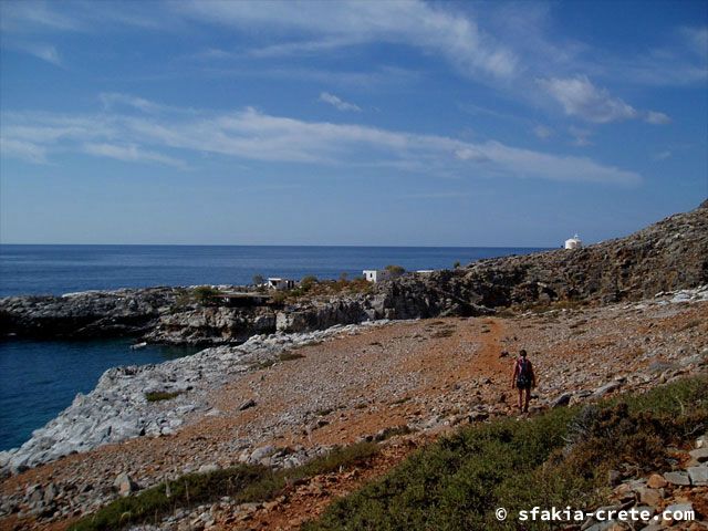 Photo report of a walk around Loutro, Sfakia, Crete, September 2008